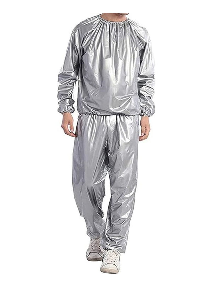 Generic - Sauna Suit for Weight Loss: Thick Jacket and Pants to Increase the Effectiveness of Exercise and Get Rid of Excess Weight Healthily - Image 1