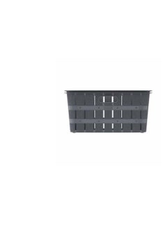 Cosmoplast Cedargrain Laundry Basket IFHHLA381CG Dark Grey 40L