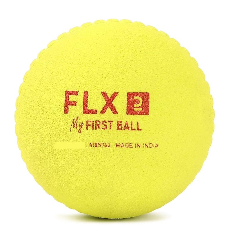 NT-STAR My First Cricket Ball for Kids (Yellow) - Image 1