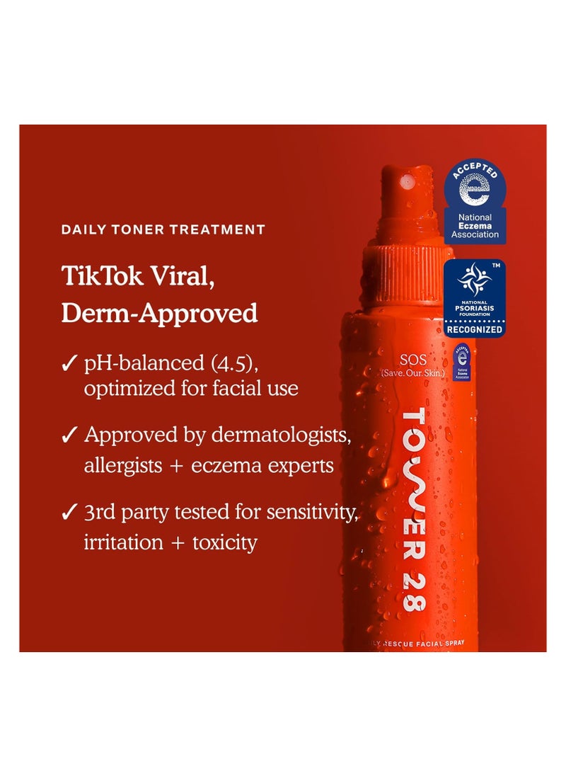 TOWER 28 SOS Daily Rescue Facial Spray 1oz  - Image 3