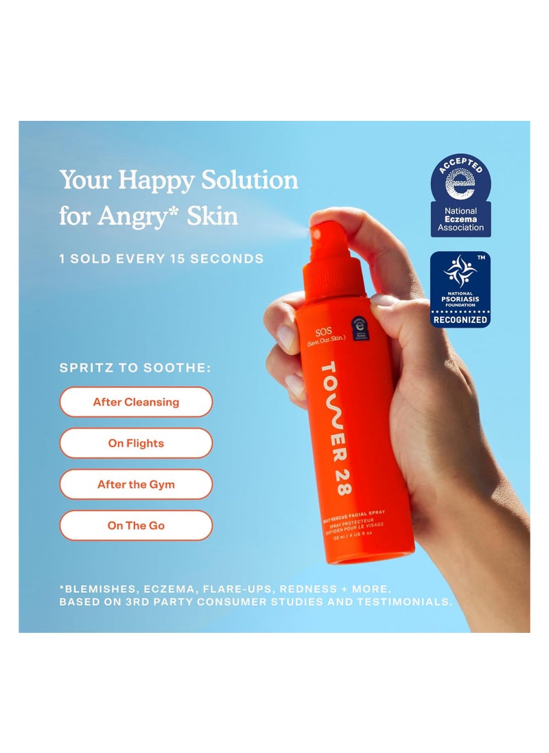 TOWER 28 SOS Daily Rescue Facial Spray 1oz  - Image 4