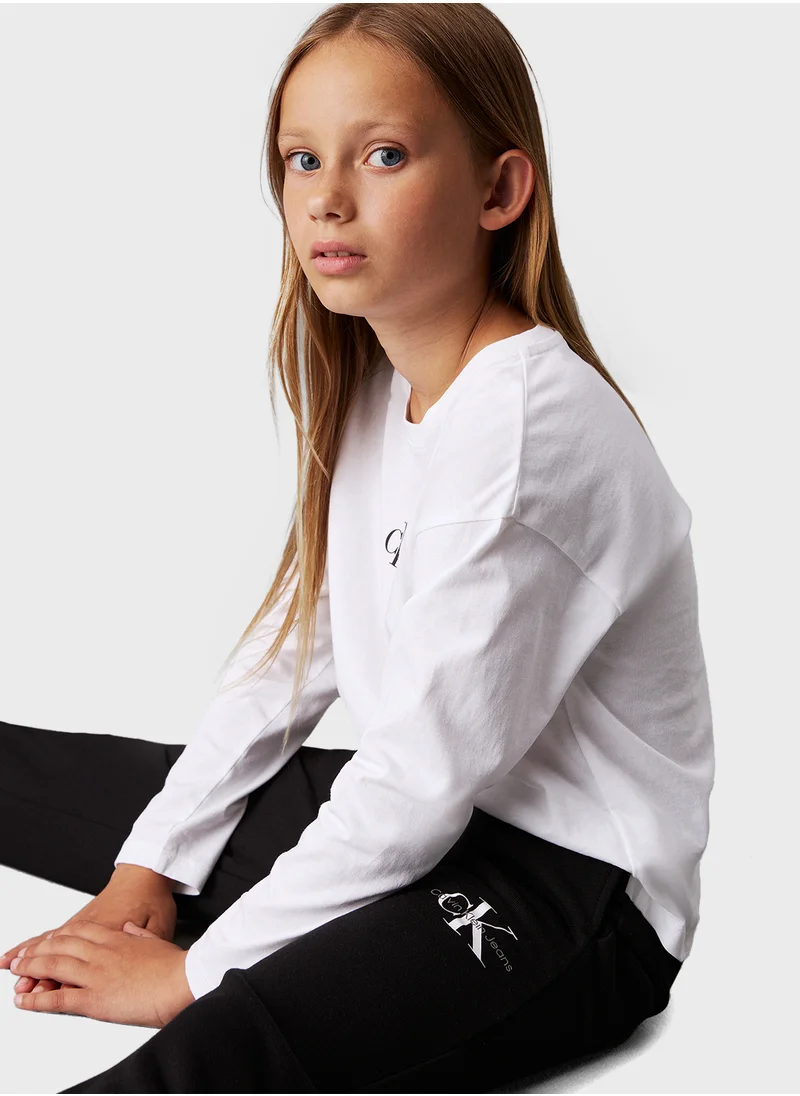 كالفن كلاين جينز MONOGRAM LOGO SWEATPANTS