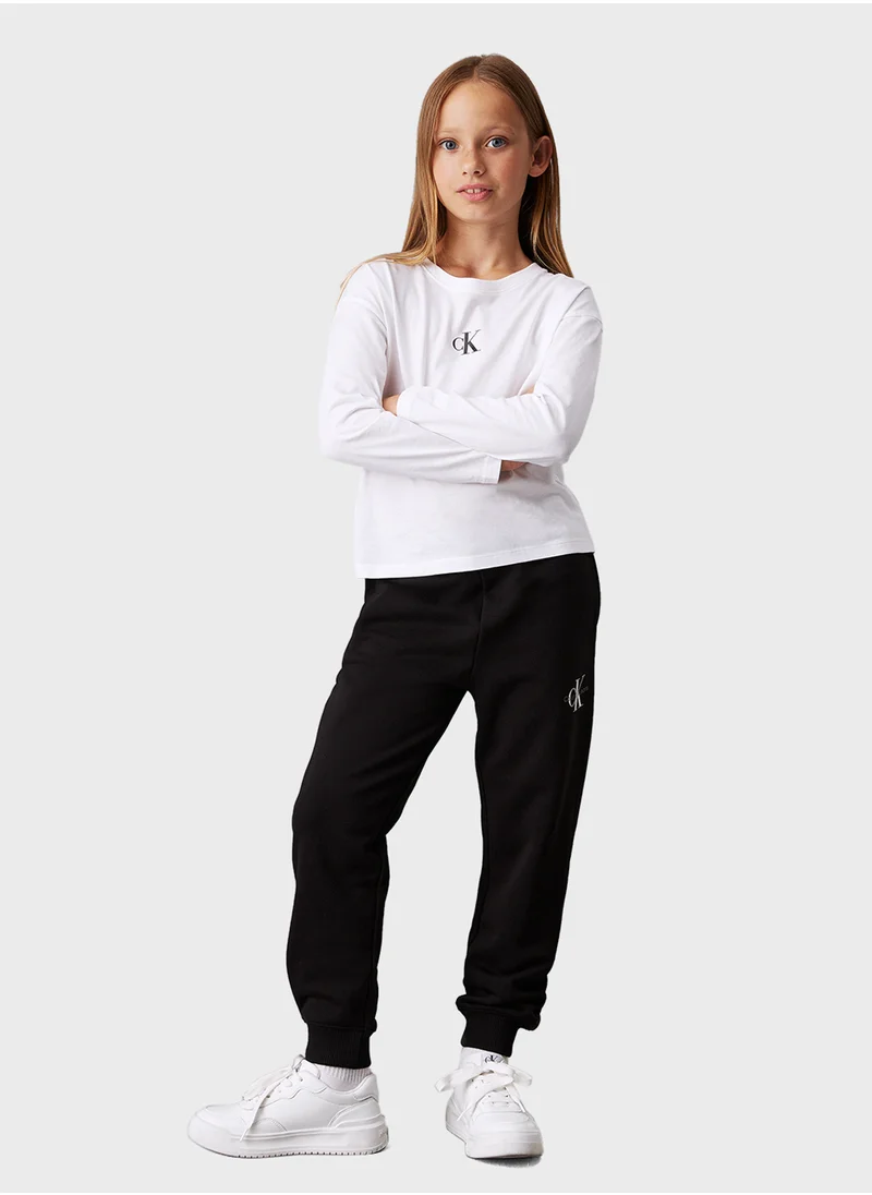 كالفن كلاين جينز MONOGRAM LOGO SWEATPANTS