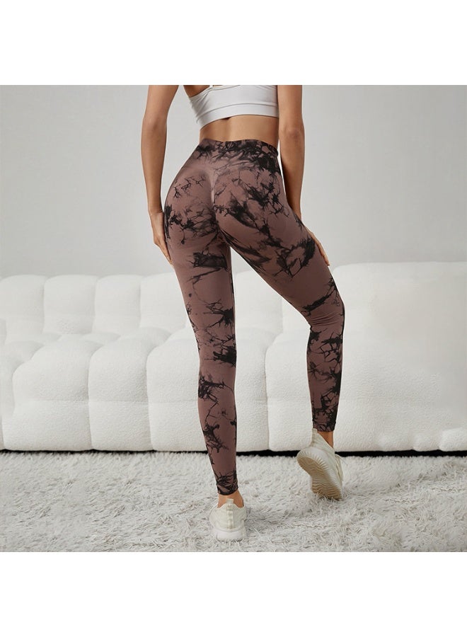 Yoga Pants Fitness Women Cycling Gym Seamless Tights Sports Leggings High Waist  Trousers Workout Sports Wear  - Image 1