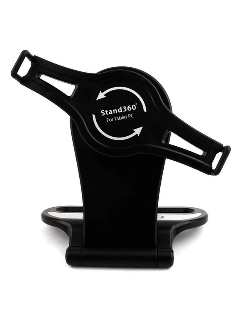 ELTRAZONE Universal 360 Degree Rotatable Tabletop iPad Stand – Adjustable Holder for Tablets 7-10 Inch, Sturdy, Lightweight, Multi-Angle Viewing, Ideal for Reading, Watching, and Video Calls - Image 1