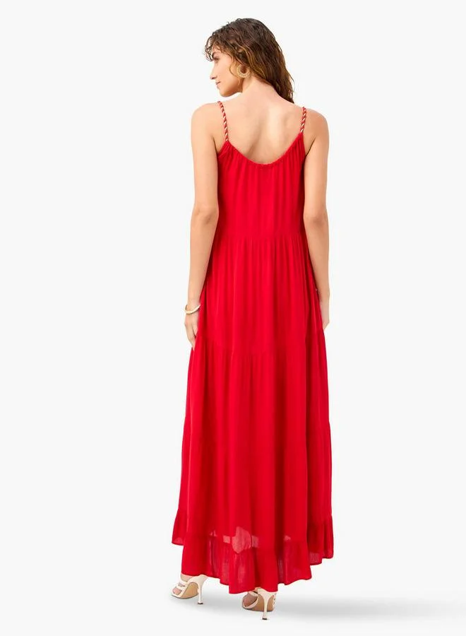 Splash FAV Red Maxi Dress