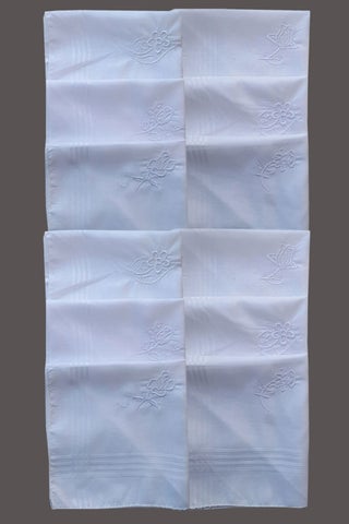 Rivaling All Flower Embroidered Women's Handkerchief 12 Pieces 28X28 cm 100% Cotton - pzsku/Z8AF37E502E7C66C8D265Z/45/_/1725722407/8cb6dd9f-1783-4107-ab1a-6b909e6ff1b8