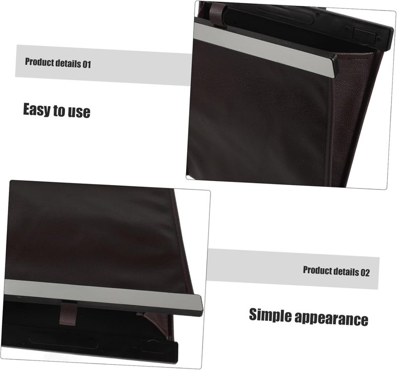 Globally popular elegant design Car Bin Small Car Trash Can Trashcan for Trash Bags Hanging Garbage Can for Global assorted color picks - Image 3