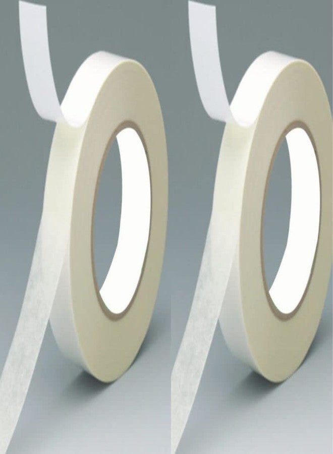 CIRO 12mm Double Sided Strong Adhesive Tissue Tape (Pack of 2) width 50 mtr - Image 1
