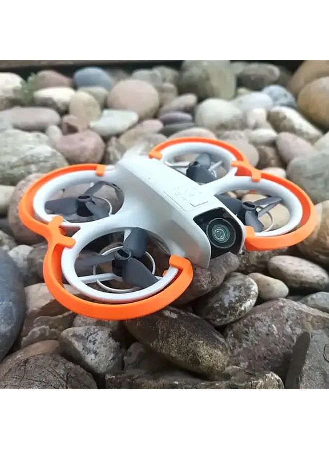 DJI NEO طائرة بدون طيار غطاء المروحة مقطع على نظام منع التحطم برتقالي - Image 5