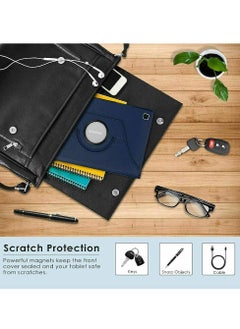 GENNEXT Galaxy Tab A7 Case, 10.4" 2020 Tab A7 case, PU Leather Smart Case 360 Degree Rotating case Smart Folio Book case For Samsung Galaxy Tab A7 10.4-inch 2020 case (SM-T500/T505/T507) (Blue)  - Image 3