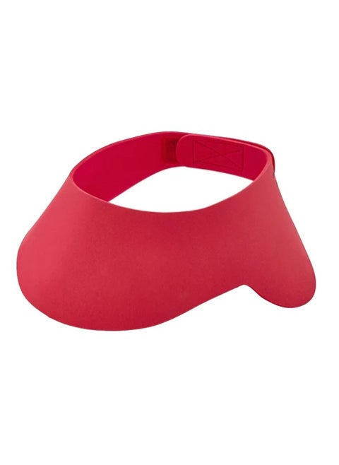 Gentle And Effective Eye Protection Baby Shower Cap - Red