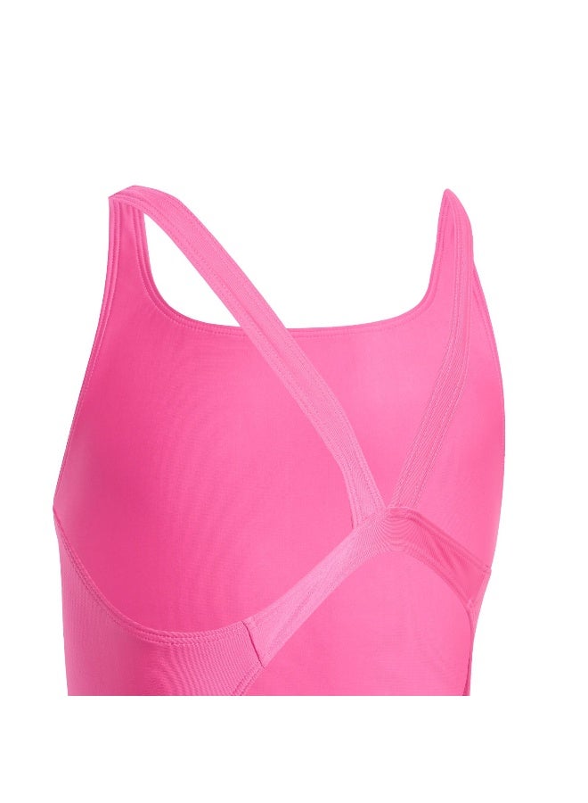 Adidas Adidas Ess Vbck Suit Y Pink Swimsuit Swimwear For Kids - Image 4