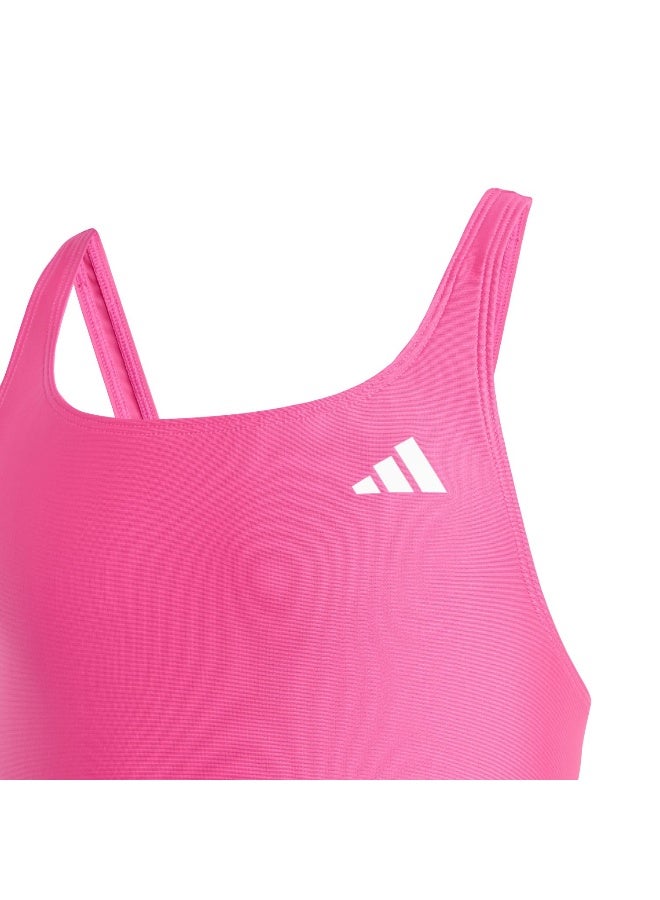 Adidas Adidas Ess Vbck Suit Y Pink Swimsuit Swimwear For Kids - Image 3