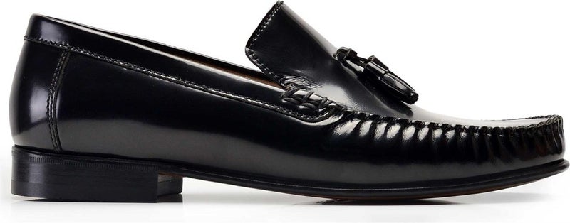 Nevzat Onay Black Tasseled Rok Shoes -10189-  - Image 1