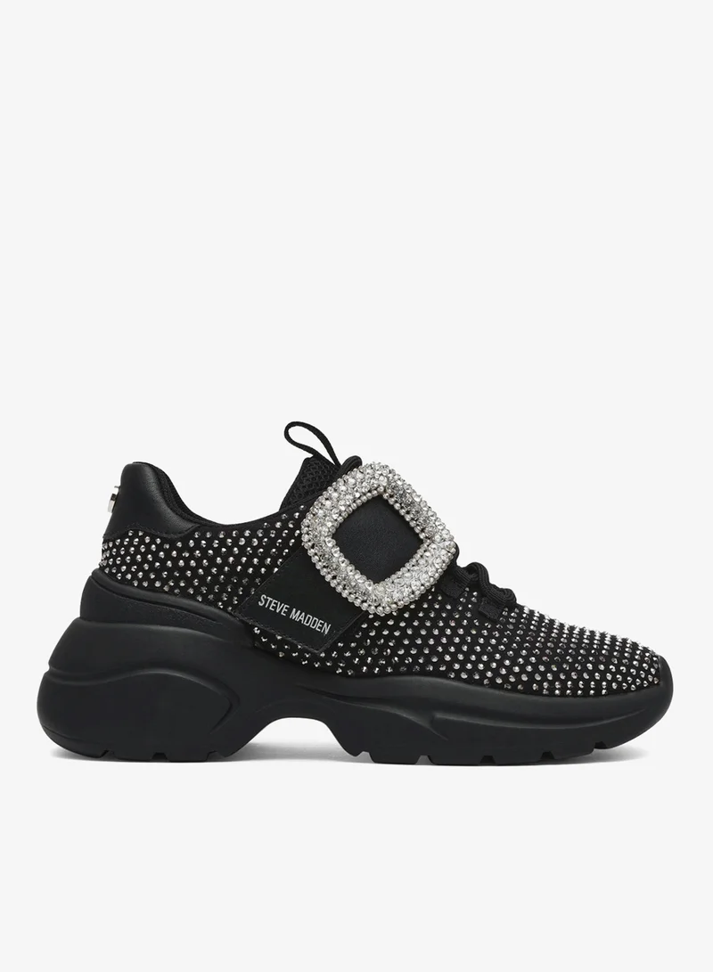 STEVE MADDEN Steve madden eclipse black women's sneakers