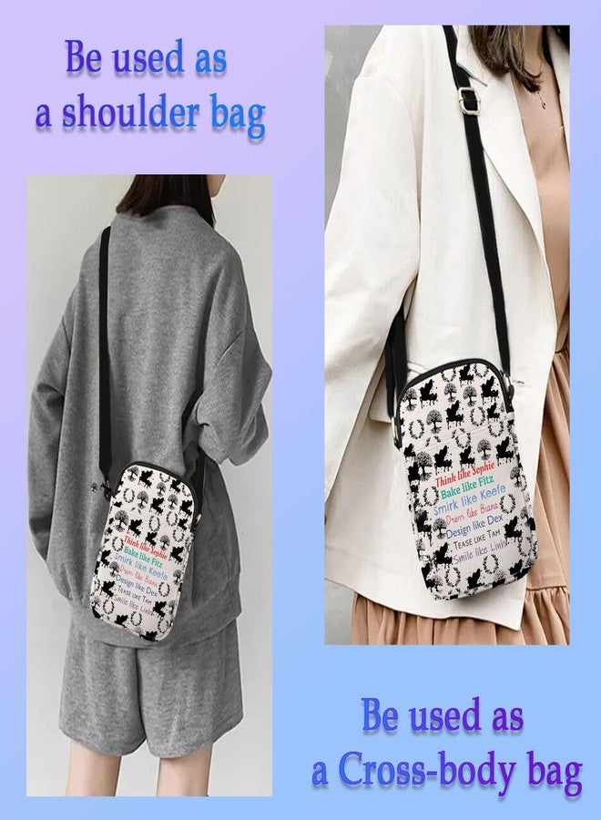 XYANFA KOTLC Makeup Bag - Keeper Fans Gift, Bookish Team Foster Keefe Merch, Reader Cosmetic Bag (Think Like Sopphie Crossbody Bag) - Image 3