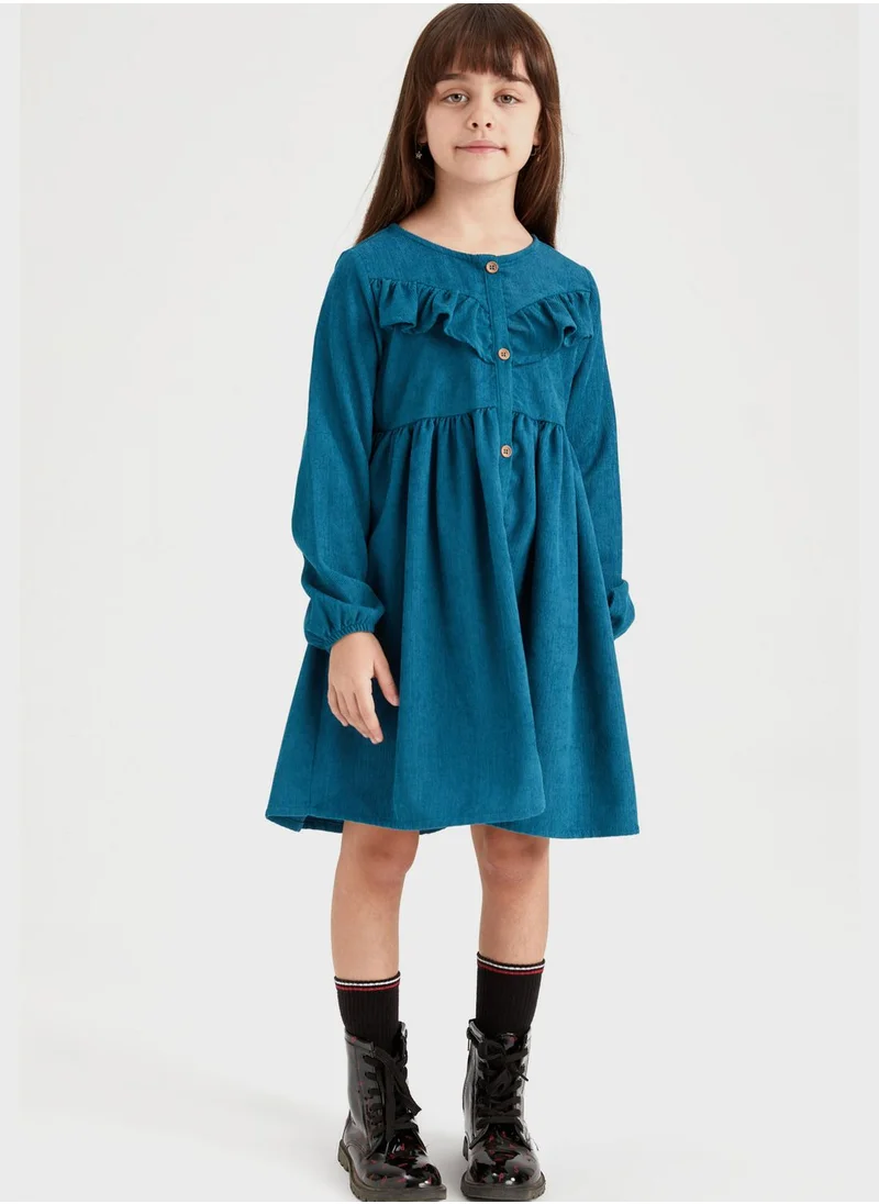 DeFacto Kids Essential Woven Midi Dress