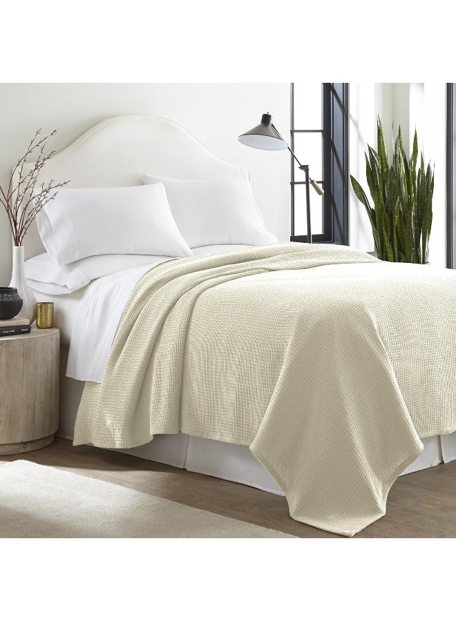 SUNYIN Sun Yin USA Inc King Ivory 100% Cotton Blanket - Image 2
