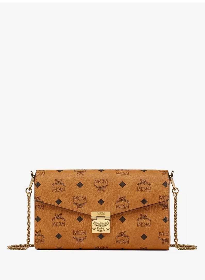 MCM Tracy Chain Wallet in Visetos - Image 1