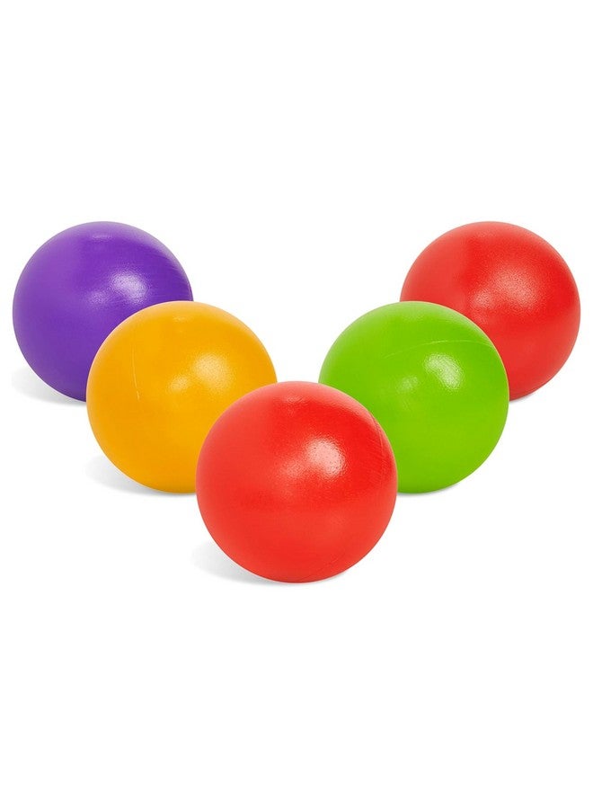 Botabee Set of 5 Multi-Colored Replacement Balls for Ball Popper Toys in Assorted Colors - Vibrant and Durable Plastic - Image 1
