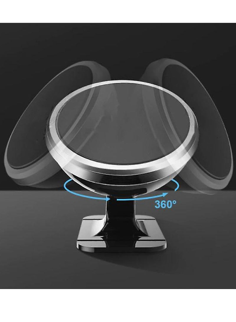 Magnetic Car Phone Holder 360 Degree Mobile Mount Suction Bracket For iPhone 13 12 11 X 8 7 Samsung 360 Degree Magnet Stand - Image 2