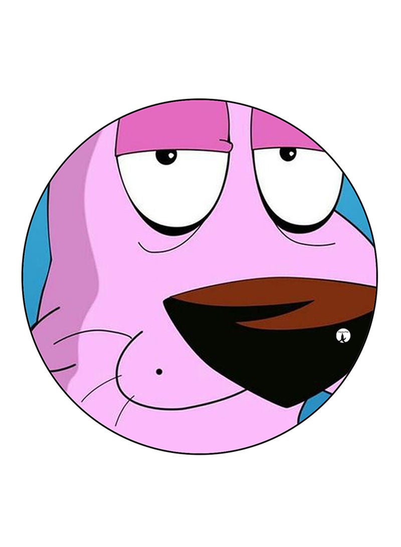 RKN Courage The Cowardly Dog Printed Mouse Pad  Multicolour