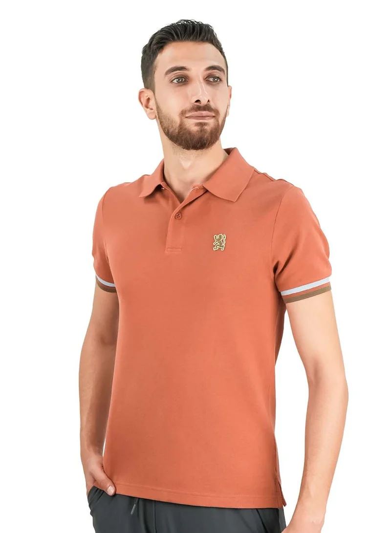 Men's Performance Polo: Classic Piqué, Tipped Collar, Embroidered Detail