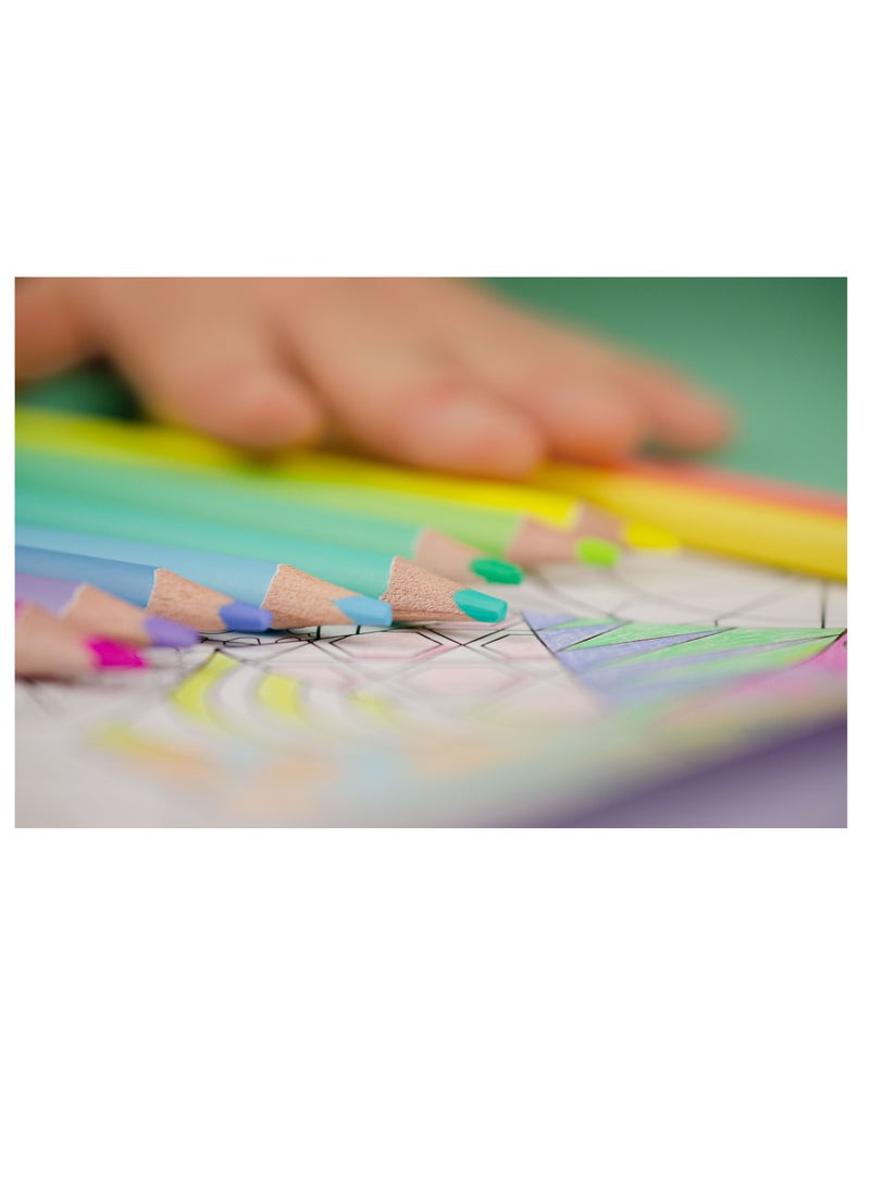 Kores Set of 12  Pastel Shades  Coloured Pencils - Image 5