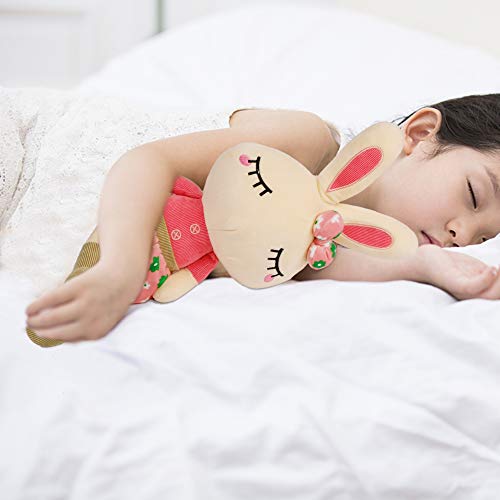 Cllayees Set of 2 Easter Bunny Plush for Kids, 18.3" Easter Stuffed Animal, Big Rabbit Toys Cute Birthday Gifts for Boy Girl, Pink & Blue - Image 5