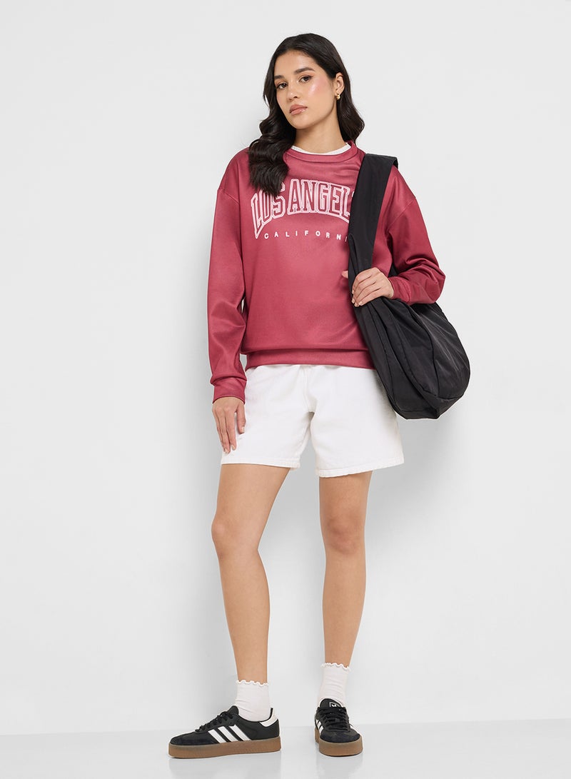 Ginger Oversize Graphic Sweatshirt  - Image 4