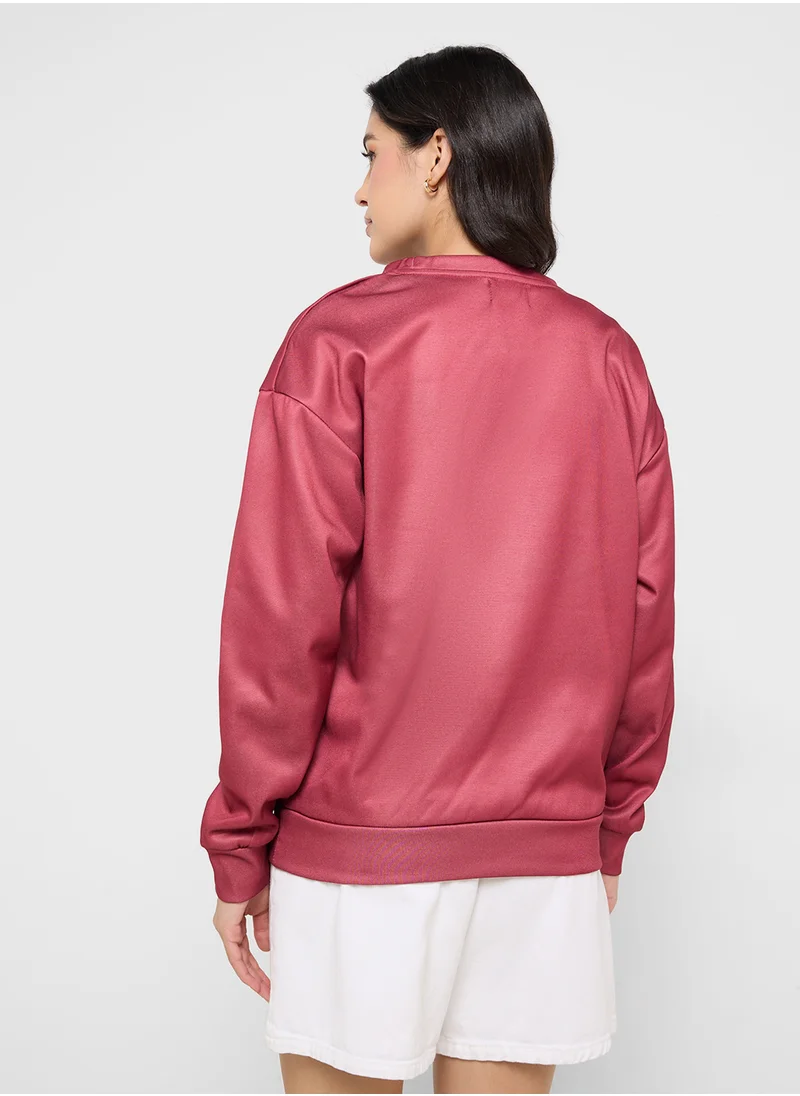 جينجر Oversize Graphic Sweatshirt