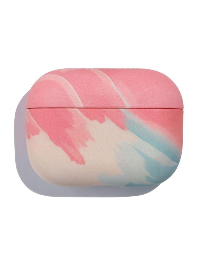 Case Cover For AirPods 3 Ink Painting Water Sticker PC Earphone Case Ink Rainbow