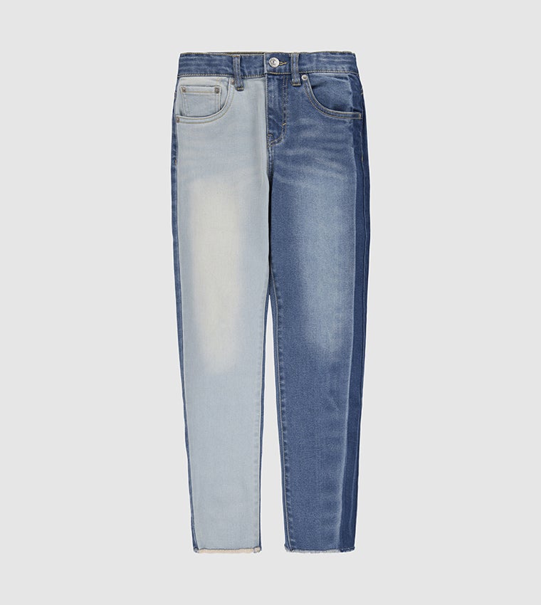 ليفايز جينز موم قصير بخصر مرتفع