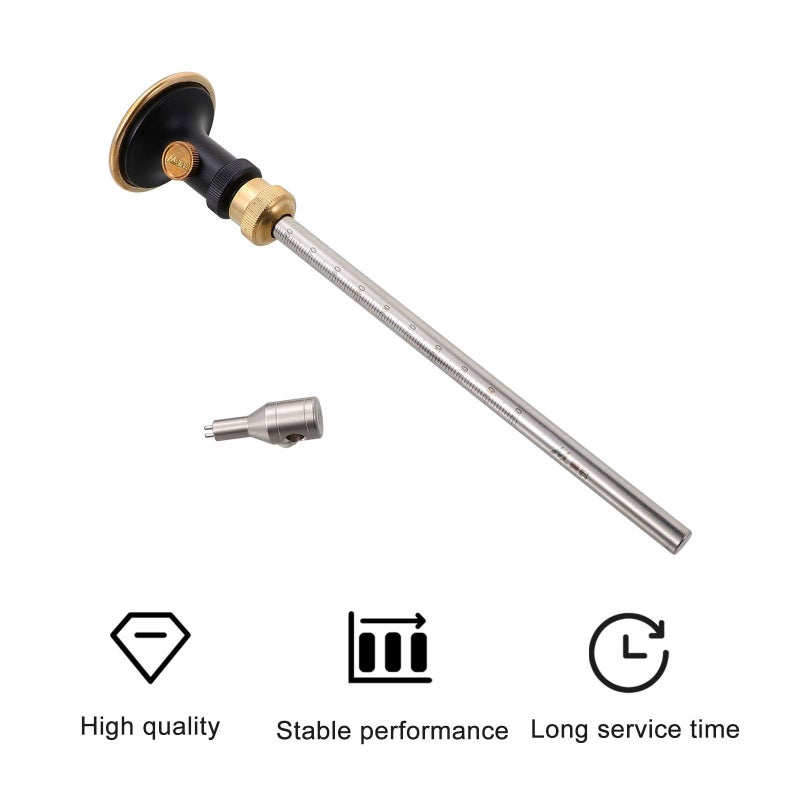 Stainless Steel Woodworking Mortise Marking Tool Precision Scribe Gauge - Image 5