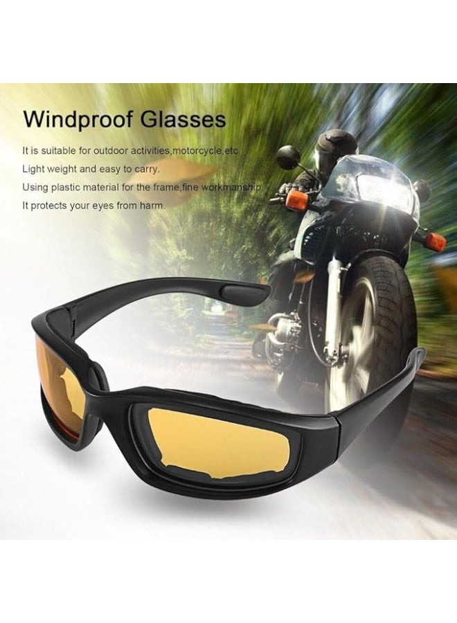 My souq store :Professional Motorcycle Windproof & Dustproof Safety Glasses | UV400 Mirror Coated Lenses - Comfort Sports Design for Ultimate Eye Protection - Image 4