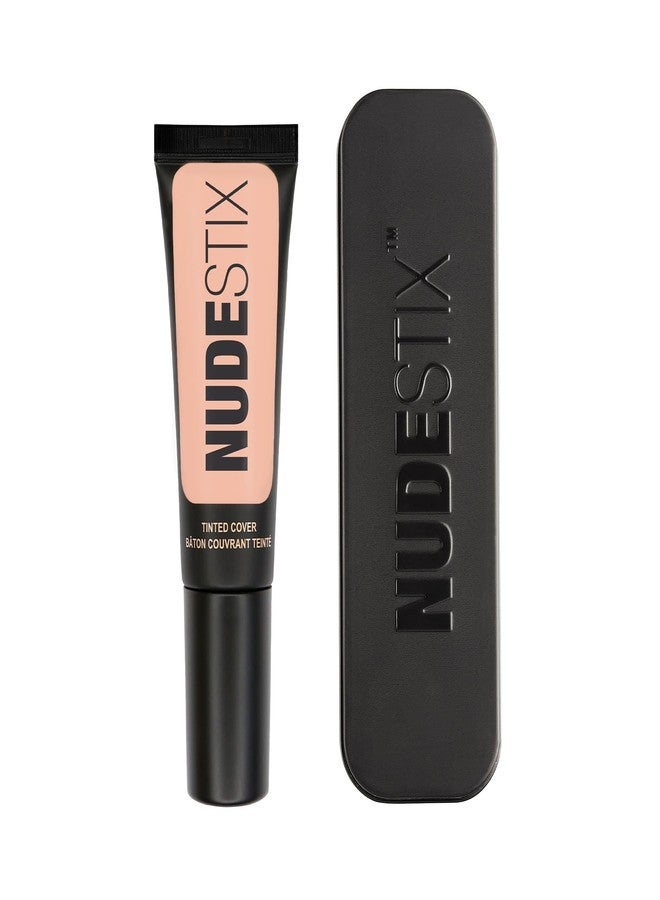 Nudestix Tinted Cover Liquid Foundation - Lightweight, Buildable Coverage for a Natural Radiant Finish | Hydrating Formula with 18 Botanical Extracts | Clean, Vegan Makeup, Shade: Nude 2 - Image 1