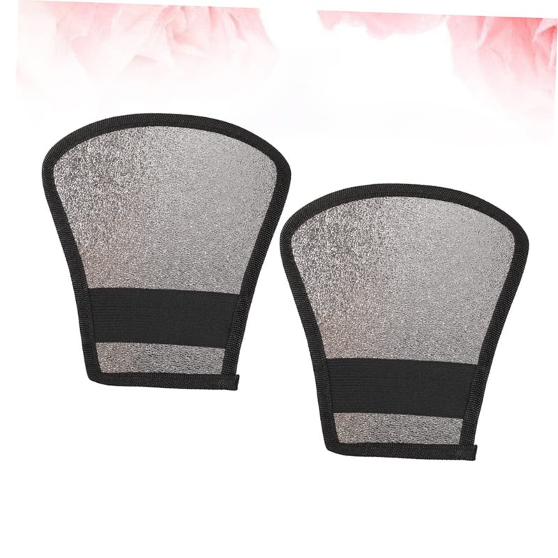 2 حزمة ناشر فلاش عالمي صندوق ناعم جوانب فضية للتصوير الاستوديو والهواء الطلق - Image 5