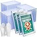Mlikero 100 ct Magnetic Card Holder for Trading Cards 35pt Ultra Clear Baseball Card Protectors Hard Plastic Protectors for Sports and Game Cards - Image 3