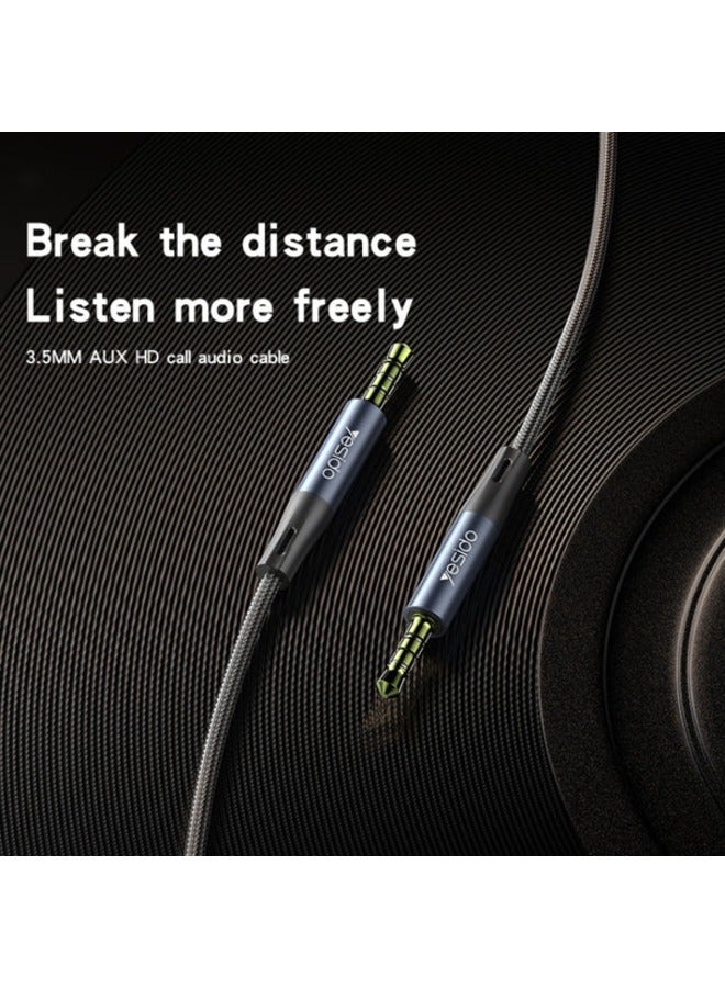 ELTRAZONE YAU43 3.5mm AUX Audio Adapter Cable – Black, Premium 3.5mm Male to Male Connection - Image 4