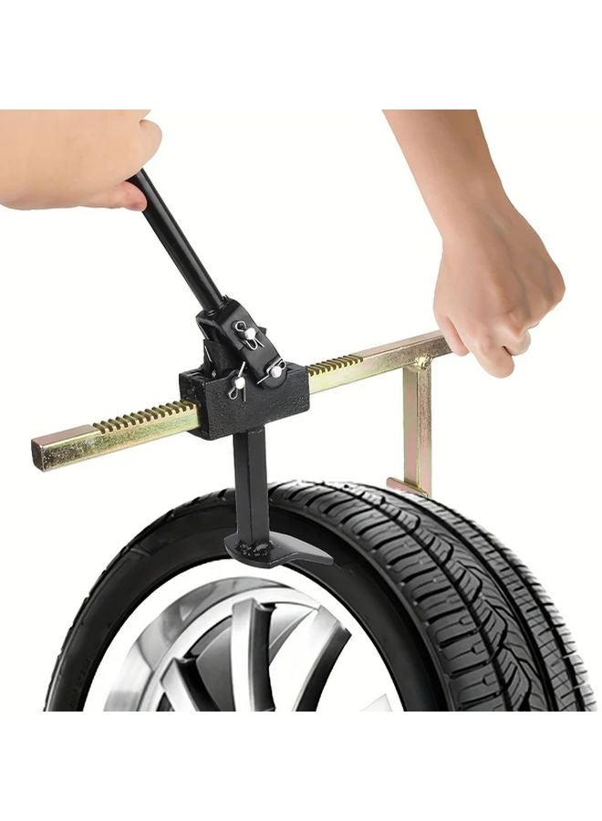 Small Model Manual Tire Changer Head with Breaking Tool Durable Stainless Steel - Image 3