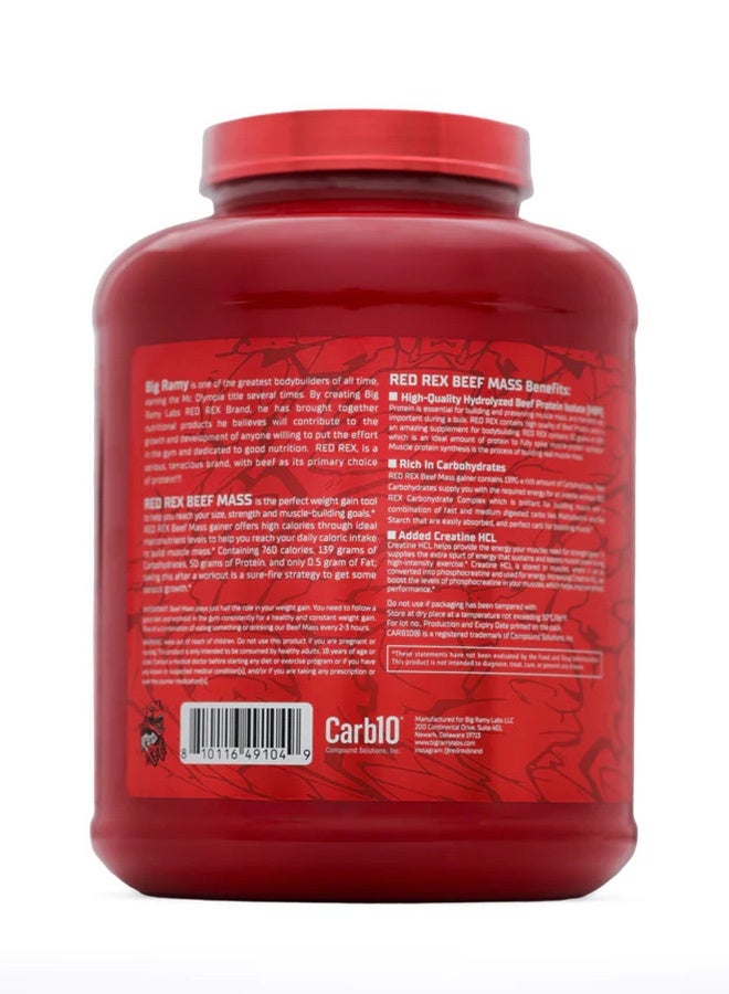 ريد ريكس بيج رامي لابس بيف ماس بلس 8 حصص شوكولاتة زبدة الفول السوداني 6 باوند - Image 2