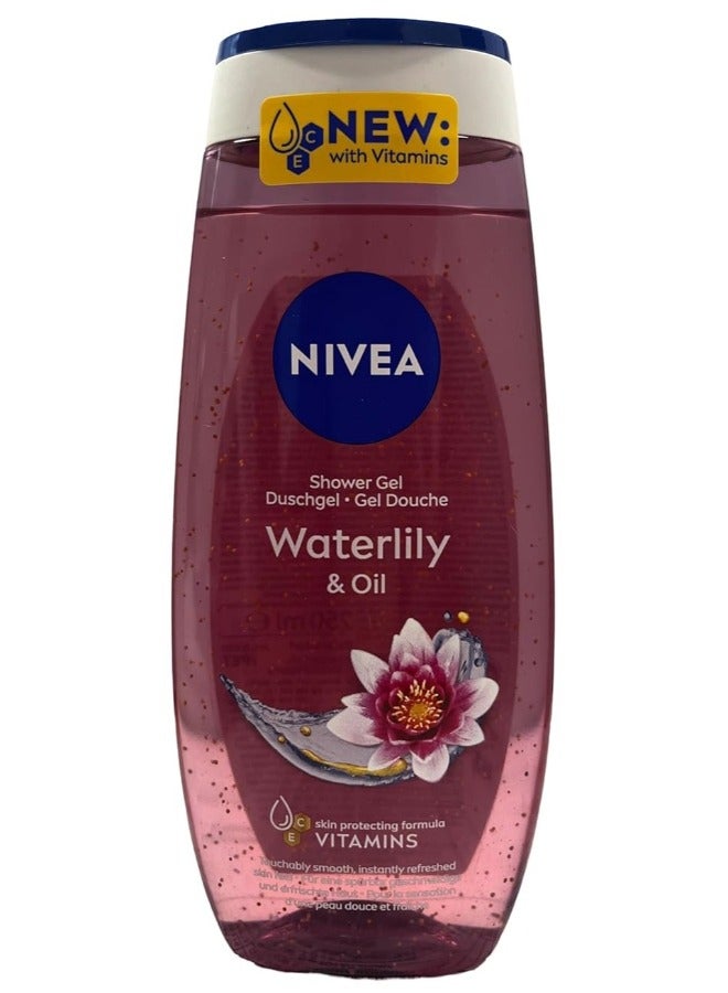 نيفيا جل الاستجمام برائحة زهرة  زنبق الماء والزيت ٢٥٠ مل