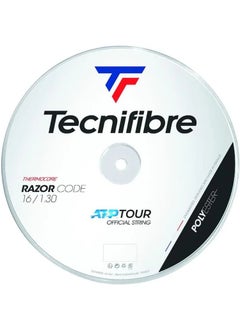 Tecnifibre Tennis Strings BOB 200M RAZOR CODE 1,30 WHITE