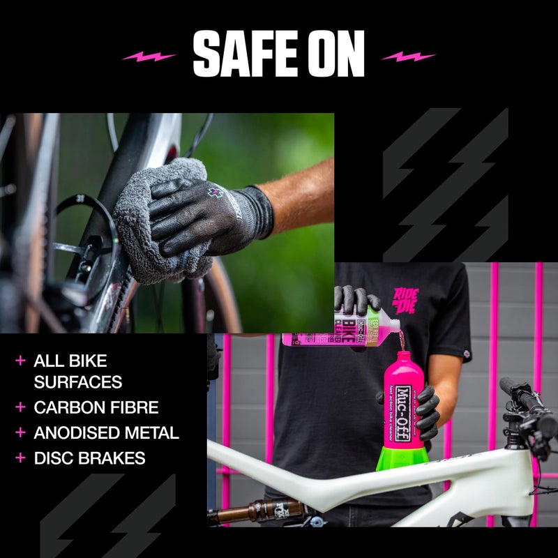 Muc Off Muc-Off Bike Cleaner Concentrate, 1 Liter - Fast-Action, Biodegradable Nano Gel Refill - Mixes with Water to Make Up to 4 liters of Bike Wash - Image 4