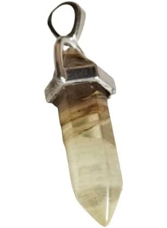 Natural Cherry Quartz Healing Crystal Chakra Pendant - Image 1
