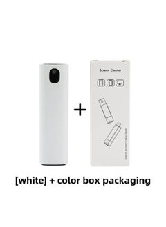 Mobile Phone Screen Cleaner Portable Spray Wipe Integrated Digital Computer Screen Cleaner Mobile Phone Screen Cleaner-Color:Color Box Packaging: White