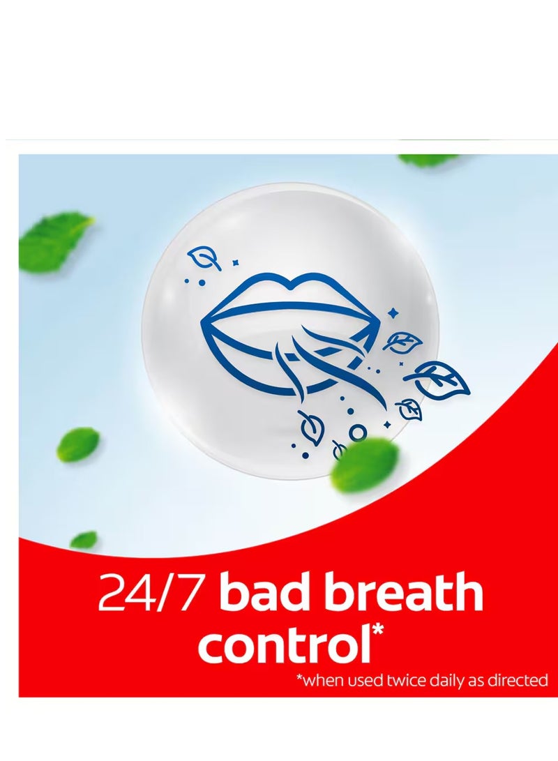 Colgate Pack Of 2 Plax Peppermint Mouthwash 500ml - Image 4