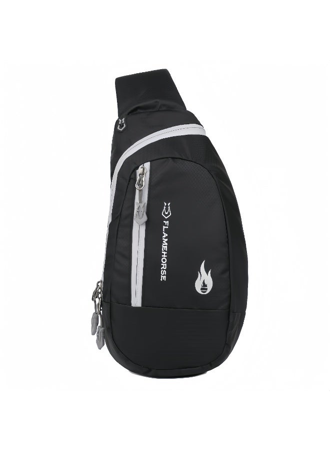FLAMEHORSE Outdoor Chest Bag Messenger Bag Ultralight Men's And Women's Backpack Outdoor Sports Bag Travel Cycling Small Bag - Image 1