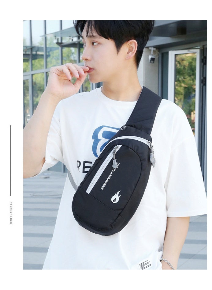 FLAMEHORSE Outdoor Chest Bag Messenger Bag Ultralight Men's And Women's Backpack Outdoor Sports Bag Travel Cycling Small Bag - Image 4